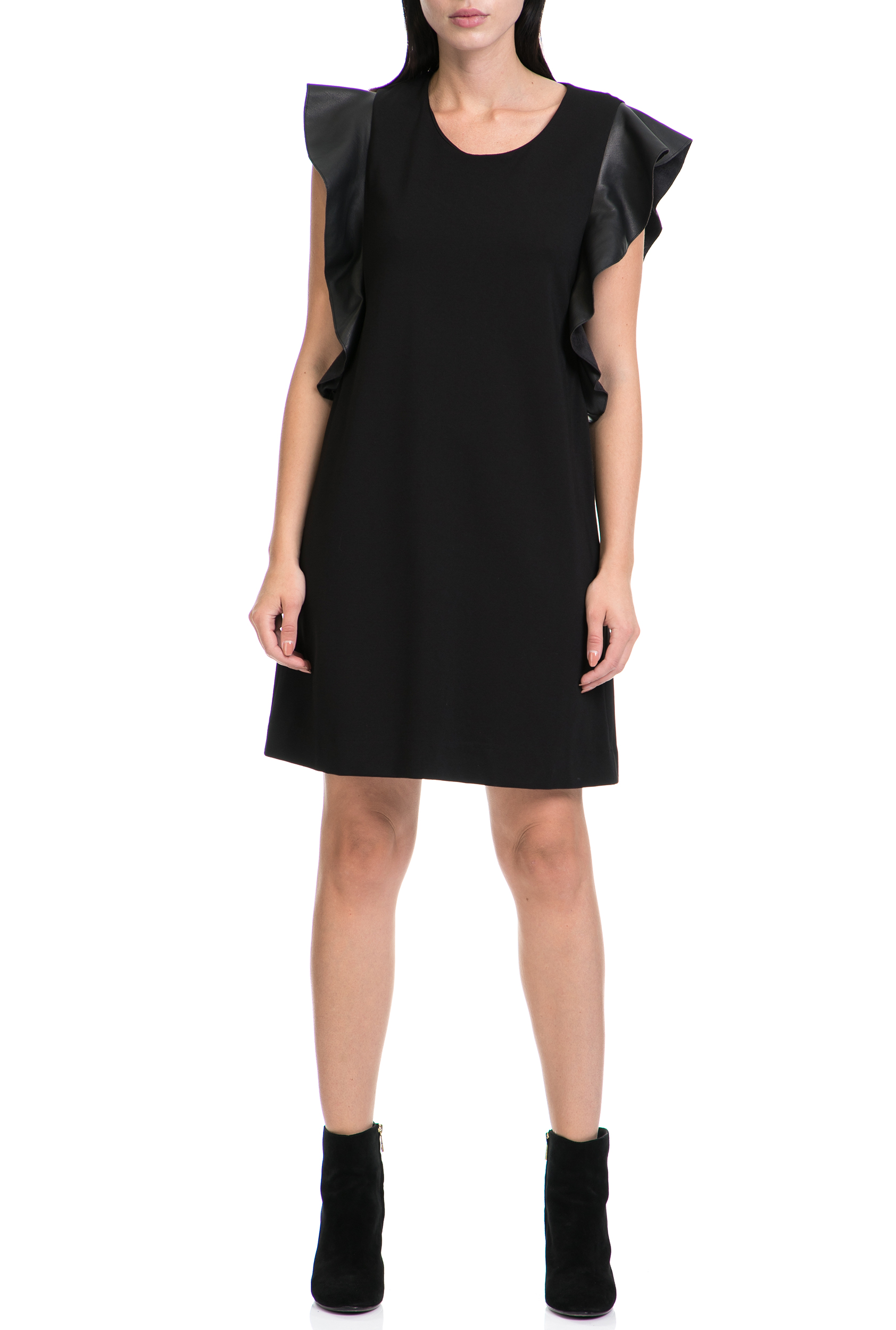 GAS – Γυναικείο φόρεμα ROSES GAS μαύρο 1577259.0-0071
